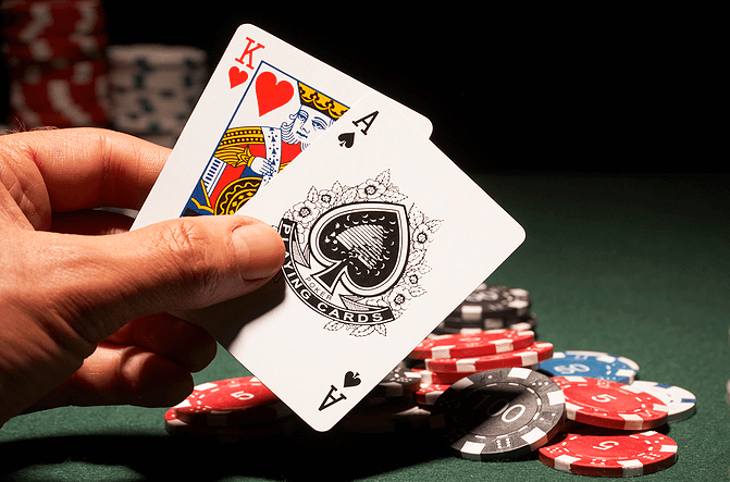 Sweepstakes poker and blackjack competition example